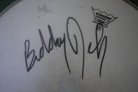 Buddy Rich Autographed Drumhead - Etsy