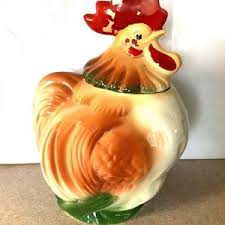 Vintage 1940s Rooster Cookie Jar Sierra Vista California - Etsy Australia