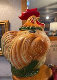 Sierra Vista Rooster Cookie Jar - Etsy