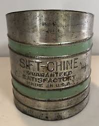 Vintage Foley Sift Chine Triple Screen Flour Sifter Works | eBay