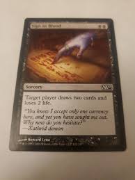MTG Sign in Blood Magic 2010 112/249 Regular Common | eBay