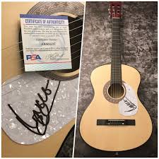 PSA Drift Away Follow Me * UNCLE KRACKER * Signed Black ...