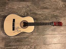 ALLEN STONE SIGNED FULL SIZE ACOUSTIC GUITAR COA SINGER RARE ...