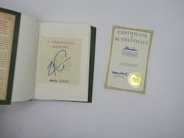 A Christmas Memory - Richard Paul Evans with Signed Bookplate 9781982177447| eBay