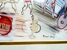 Raoul Dufy "les Trois Masques" Framed and Matted Print - Etsy