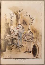 SOMETHING IN THE CELLAR by Ronald Searle WONDERFUL WORLD OF WINE | eBay