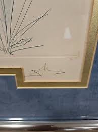 Salvador Dali "Two Nudes" Pencil Signed Etch With Gold Leaf COA INCLUDED | eBay