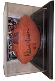 1993 SUPER BOWL XXVII WARREN MOON AUTOGRAPHED FOOTBALL ROSE ...