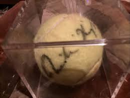ACE Authentic Autographed Tennis Ball Of Martina Hingis ...