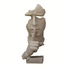 speaks art statue modern abstract resin - Temu