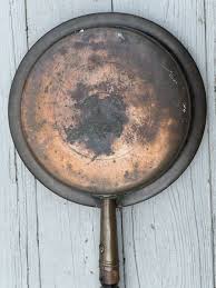 Antique English Victorian Bed Warmer Engraved Brass & Copper & Wood Handle | eBay Australia