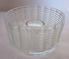 Vintage Silex Ribbed Glass Votive Warmer with Chrome Top | eBay