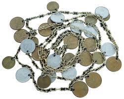 Mid Century 1940s 1950s 1960s Assorted Coin Necklace Canada ...