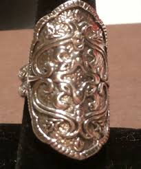 Silpada Oxidized 925 Sterling Silver Helen of Troy Ring SIZE ...