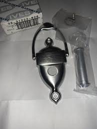 Ives 4" Door Knocker, With Viewer Brushed Chrome 02-21333 ...