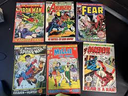 Marvel Comic Lot; Silver Age, SPIDERMAN, AVENGERS, IRON MAN ...