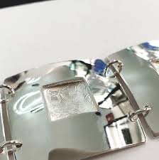 Pulseras de joyería de metales preciosos sin piedras ...