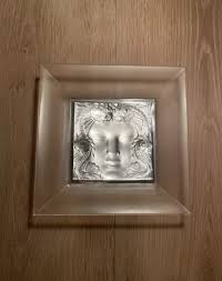 KRISTALL-TELLER, SCHALE LALIQUE, Paris Honfleur, 15 cm, 4 cm ...
