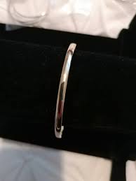 Buy Classic 9ct Yellow Gold 4mm Plain D-shape Ladies Bangle ...