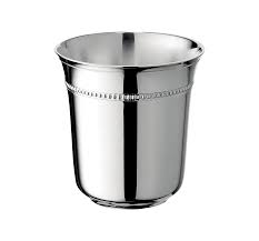 Baby cup Perles Sterling silver