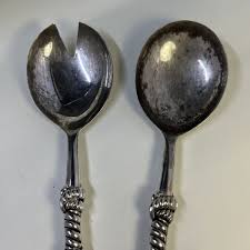 SILEA serving spoon set rope tassel Cartizone pattern 11 ...