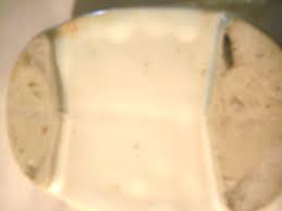 VINTAGE 1960'S BRUSH POTTERY 8.50" PEDESTAL PLANTER WHITE ...