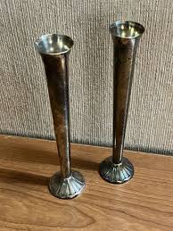 Vintage Pair of 8" INTERNATIONAL SILVER CO Silver Plated ...