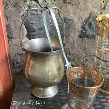 Vintage Brass Ice Bucket With Tong - Etsy