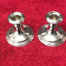 Alvin | Accents | Alvin Sterling Silver Weighted Candleholders | Poshmark
