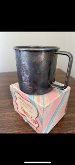 Antique Vintage 1881 Rogers Silverplate Baby or Child's Cup Kiddle Cup Oneida | eBay