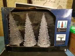 Moonrays 96953 Christmas Trees Solar Holiday Path Light LED ...