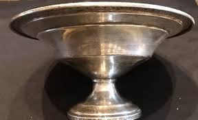 Vintage Heirloom Sterling Weighted Compote Candy Dish. 209 Grams | eBay