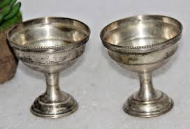 1930's Vintage Brass Silver Plated Wine CUP/Ice-Cream Cup Old Original 14709 | eBay Australia