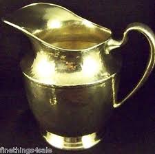 Lrg INTERNATIONAL SILVER ARTS & CRAFTS POUNDED PITCHER -VIEW OUR SILVER LISTINGS | eBay