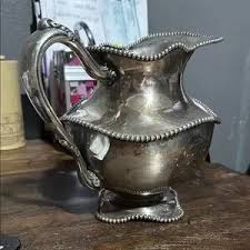 None | Kitchen | Elegant Silver Pitcher | Poshmark