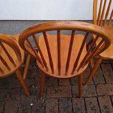 1 of 5 Vintage Ercol Windsor Dining Chairs, Massive Chair, Solid Wood Chair Made in Yugoslavia, Blonde Dining Living Room Chairs, Side Table - Etsy Finland