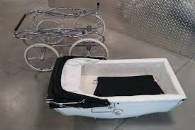 Silver Cross Navy White Carriage Single Seat Stroller Made ...