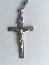 Antique Sterling Crucifix In Collectible Christian Rosaries for sale | eBay