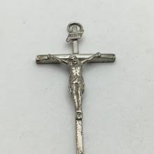 Sold at Auction: Sterling Silver Crucifix