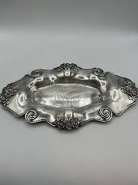 ANTIQUE OVAL MIDDLETOWN SILVER CO QUADRUPLED ...
