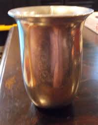 Vintage Pewter Horn Mug - French Horn Design - Made in USA ...