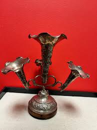 Buy Stunning Antique Chinese Sterling Silver Unmarked Epergne — Great Piece on Rosewood Stand — Wow Online in India - Etsy