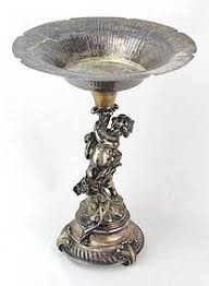 19th C. Berndorff Austrian Silverplate Centerpiece