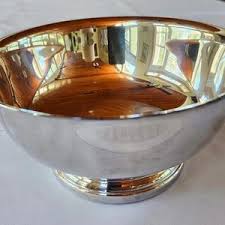 Silverplated Stainless Steel Pedestal Bowl Made in Korea - Etsy