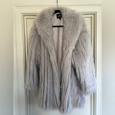 Express | Jackets & Coats | Womens Express Faux Fur Coat | Poshmark