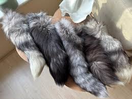 Natural Fox Tail: Soft Fluffy Fur, Costume Accessory, DIY ...