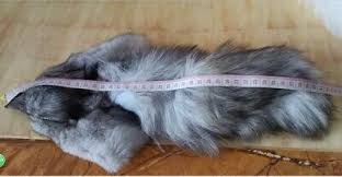 1pcs Fox Head Tail Leather Hide Skin Accessory Craft Decor ...