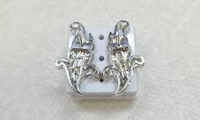 Edwardian Antique European Cut Natural Diamond Earrings in ...