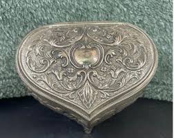 Vintage English Hallmarked Sterling Silver Cherub /putti Angel Twin Embossed Snuff Box, Trinket Box /pill Pot /ring Box ( 1 ) - Etsy