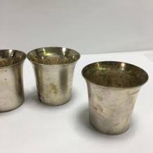 Sold at Auction: Set Of 4 Sterling Silver By Boardman Cups